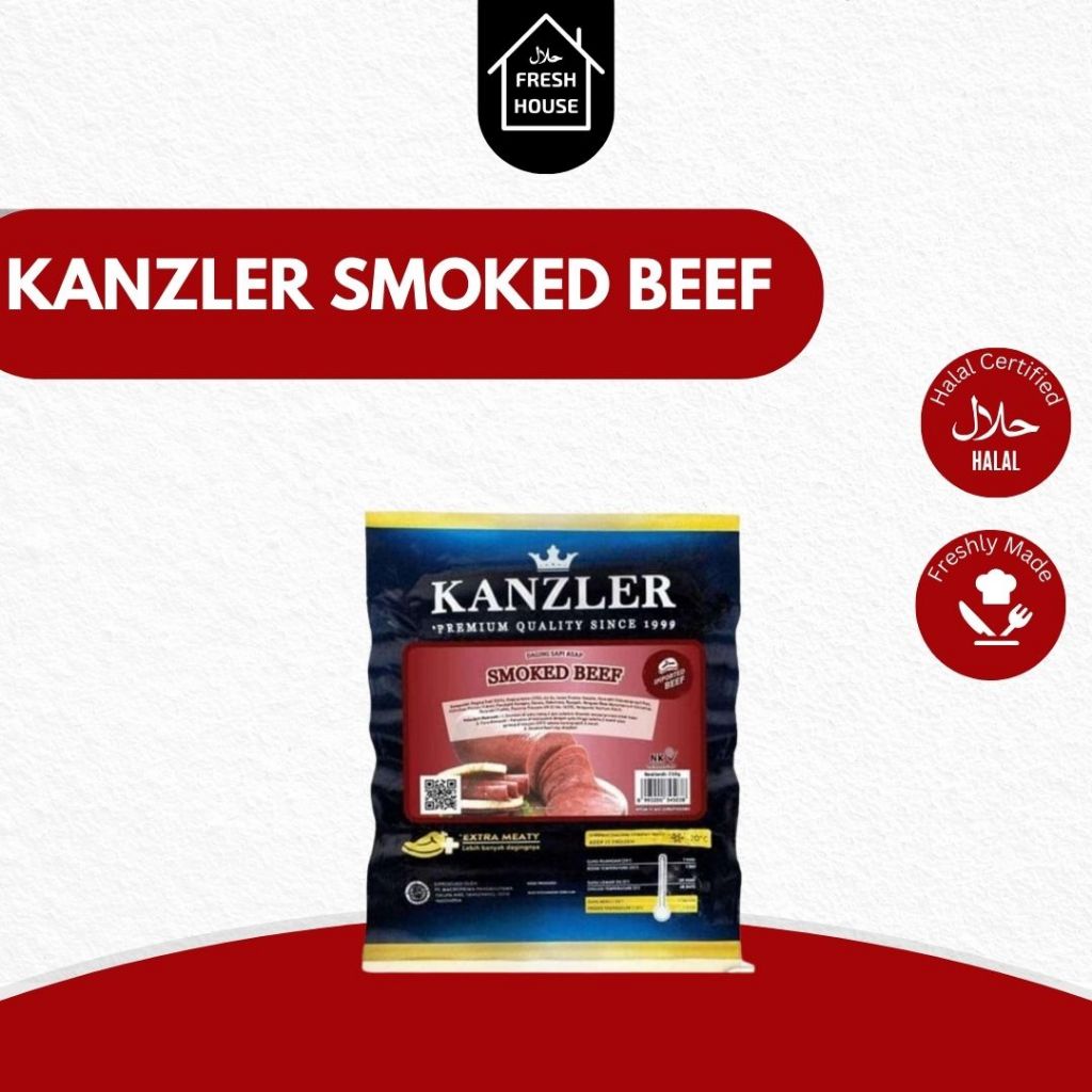 

SMOKED BEEF / DAGING ASAP SAPI / KANZLER SMOKED BEEF