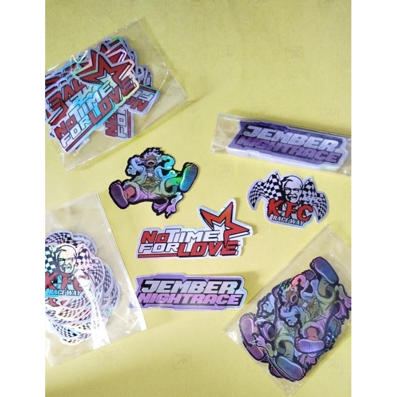 

cetak sticker desain custom