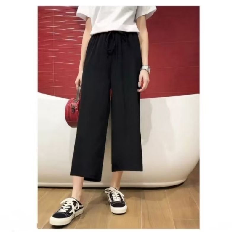 80 CELANA KULOT PENDEK 7/9 GIO CELANA SCUBA CELANA WANITA