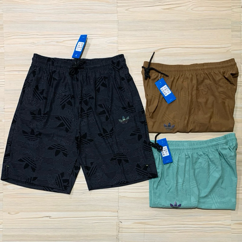 CELANA NYLON 3XL 4XL 5XL JUMBO CAMO OLAHRAGA PENDEK ADIDAS NILON IMPORT PREMIUM RUNNING   NEW HITAM 