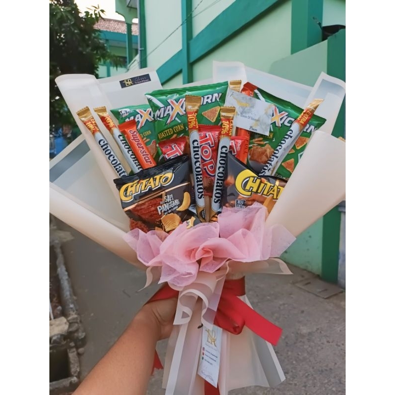 

BUKET SNACK MURAH KALIWUNGU KENDAL SEMARANG - ELVARARA BOUQUET KENDAL