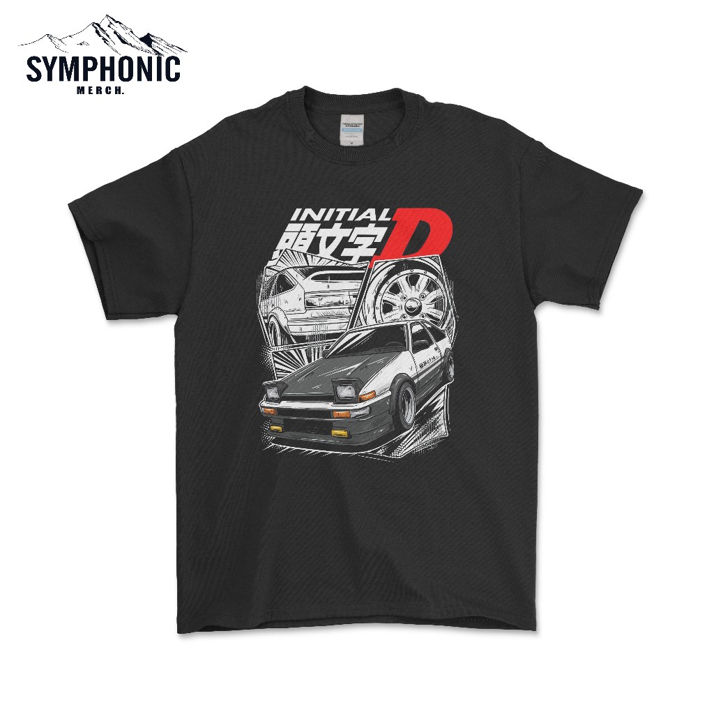 KAOS ANIME INITIAL D MOBIL AE86