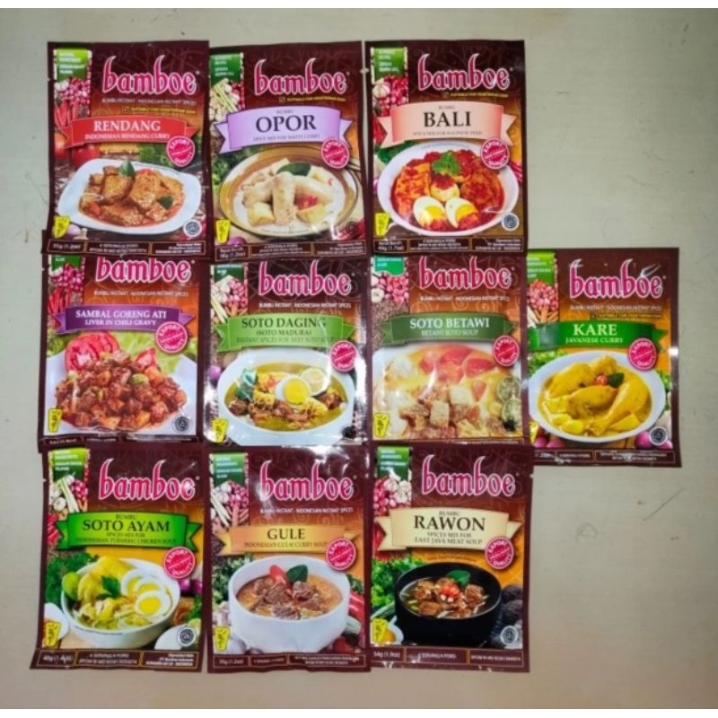 

BAMBOE EXPORT uk 35-65Gr (varian rasa)
