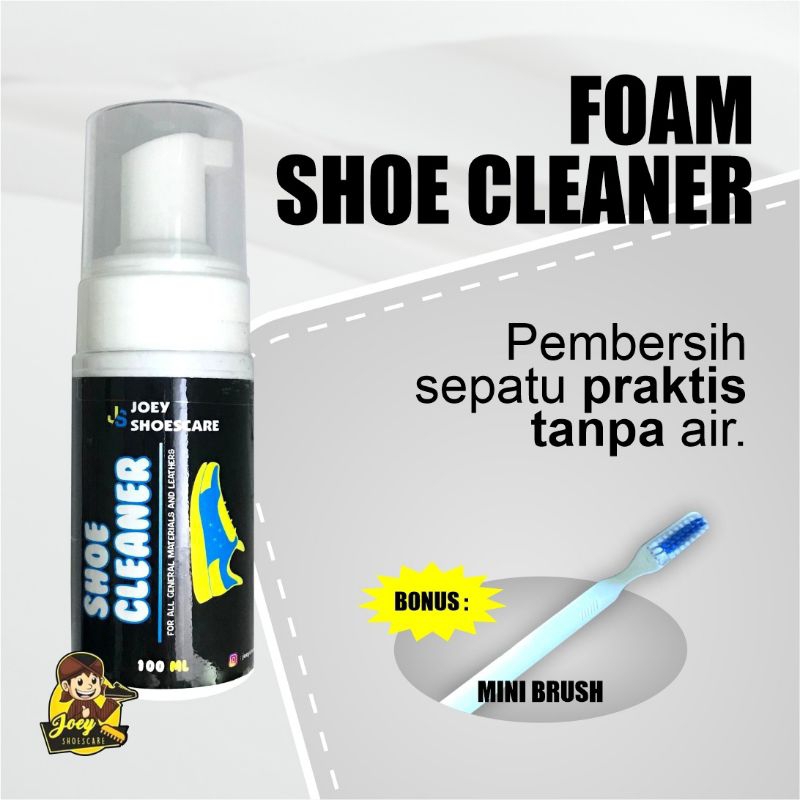 foam cleaner foam shoe cleaner foam pembersih sepatu tanpa air