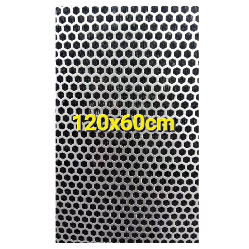 Ram Grill Box Speaker Segi 6 Hexagonal Teba 0,8mm Bagus