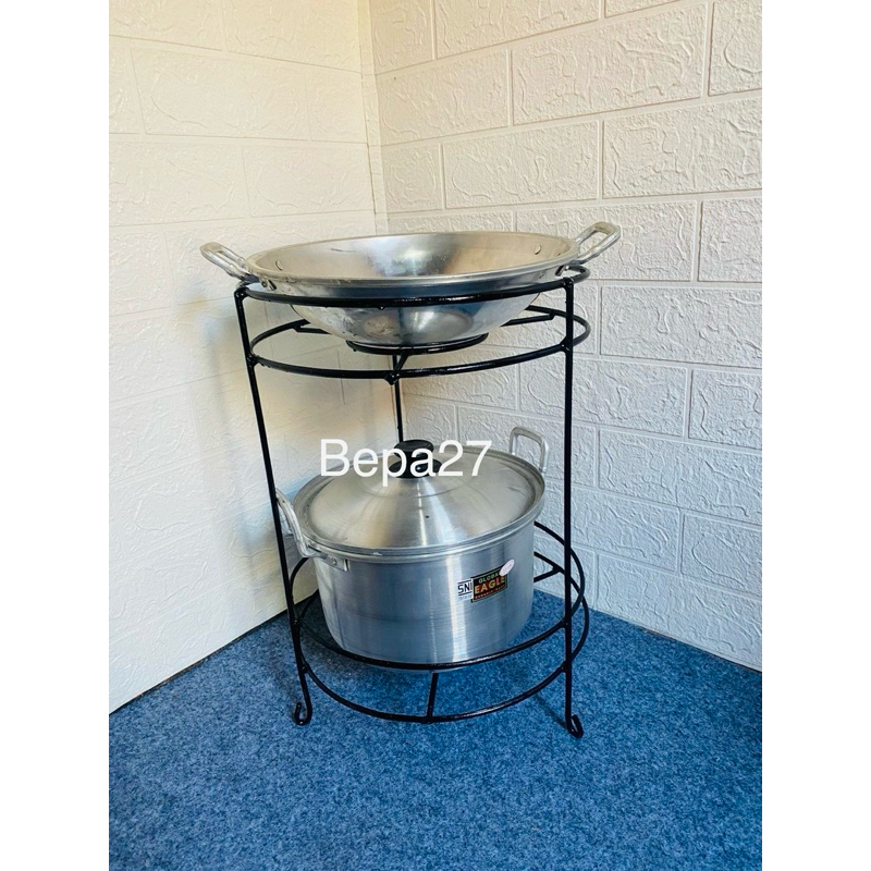 Rak Panci Susun Rak Wajan Rak Serbaguna Rak Tingkat Rak Susun