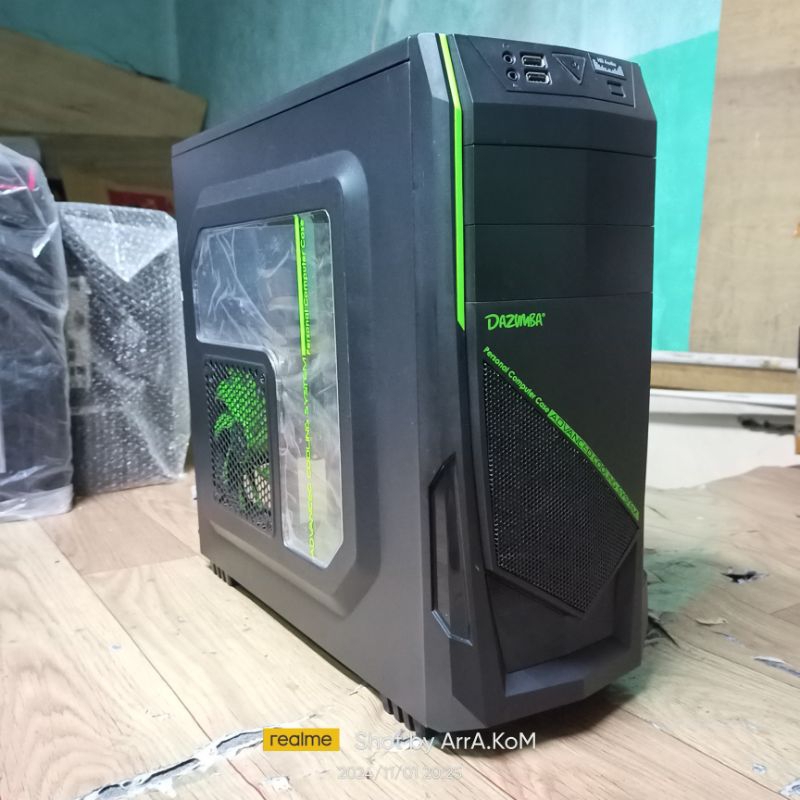 .:: CASING DAZUMBA DVITO SUPPORT ATX FREE 3 FAN ::.