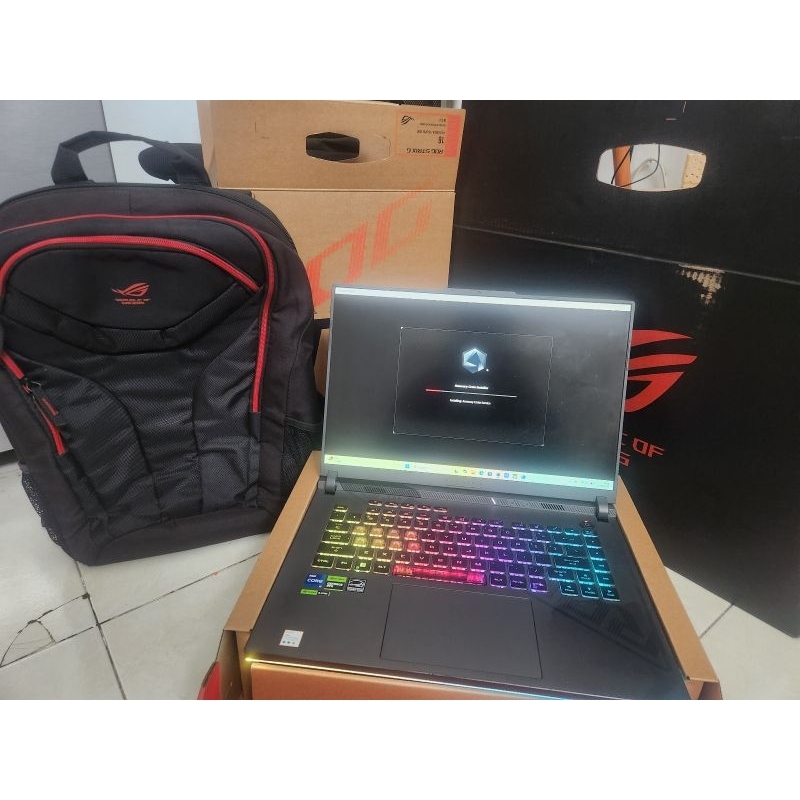 asus ROG strix G614JU i7 gen 13, RTX4050 GARANSI ON