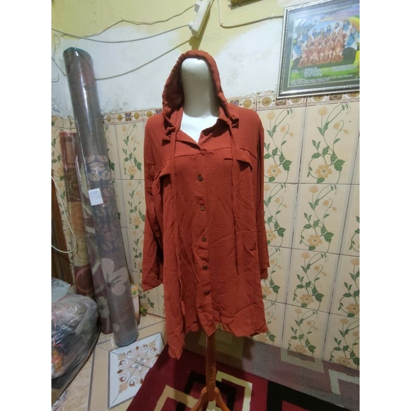tunik Hoodie wanita