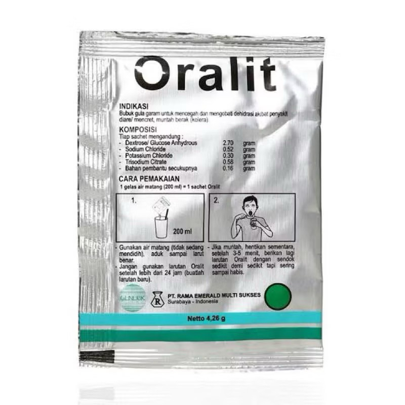 

Oralit Sachet Rama 4,24 Gr