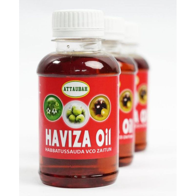 Haviza Oil Herbaattaubah 150ml mengobati/mencegah gangguan jantung, ginjal, lever, diabetes, stroke,