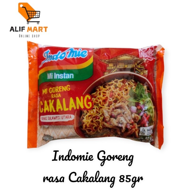 

INDOMIE GORENG RASA CAKALANG KHAS SULAWESI UTARA 85GR