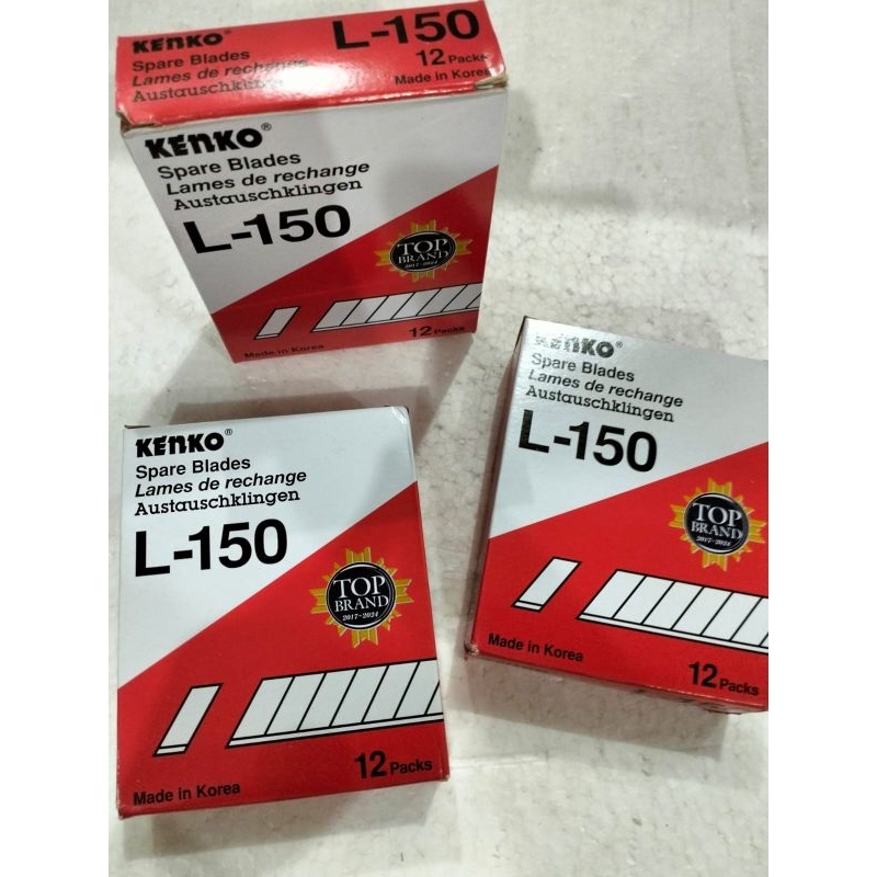 

ANAK CUTTER L150 MERK KENKO REFFILL CUTTER BESAR ISI ULANG CUTTER BESAR