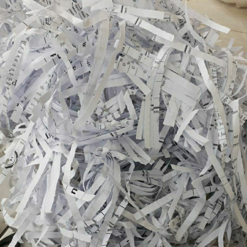 

kertas cacah potong sheredder