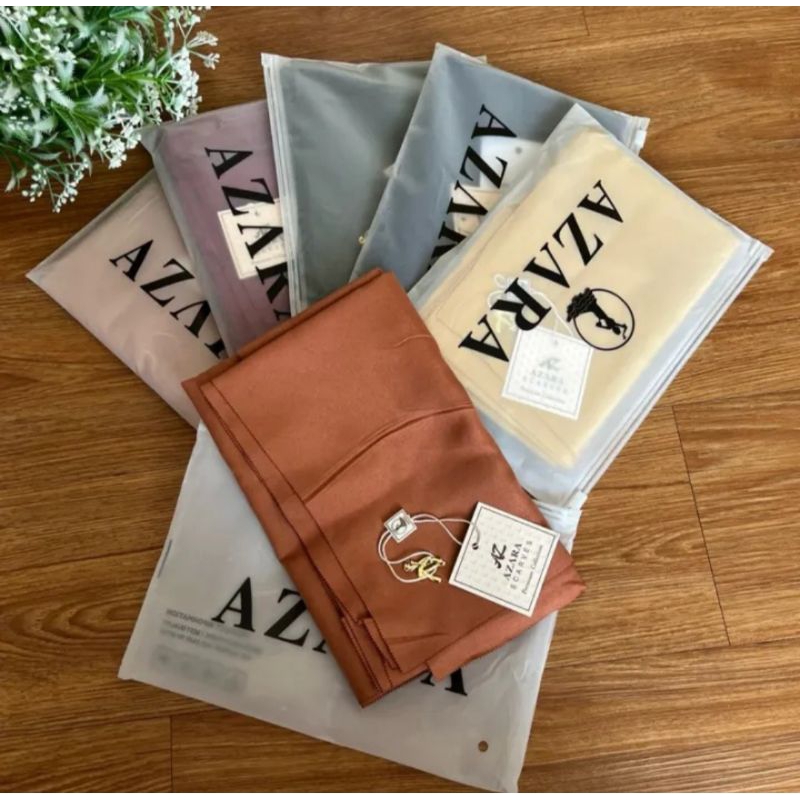 Azara polos pouch / voal polos pouch / hijab segiempat