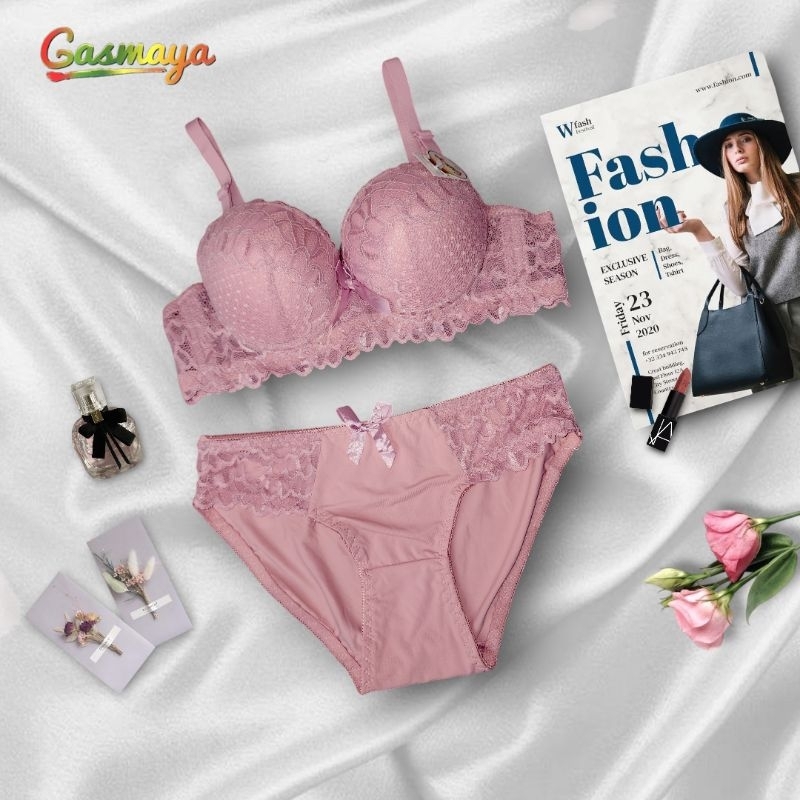 GASMAYA 5522 STL  | Size 34 - 38 | Push up Bra Kawat Renda
