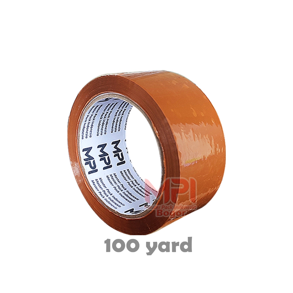 

Lakban Coklat Tebal Berkualitas 45 mm x 100 yard - Lakban Pakcing Tebal Murah