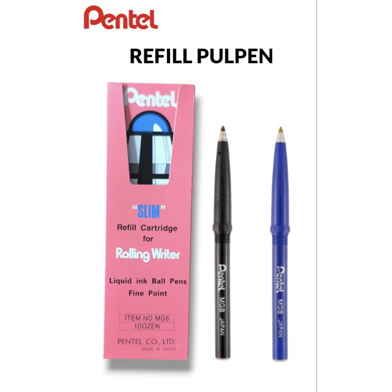 

REFILL ISI PULPEN PENTEL MG 8 (PCS)