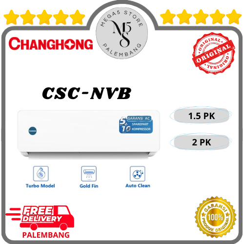 AC Changhong Standard CSC12NVB / CSC18NVB 1.5PK / 2PK AC Standard Changhong