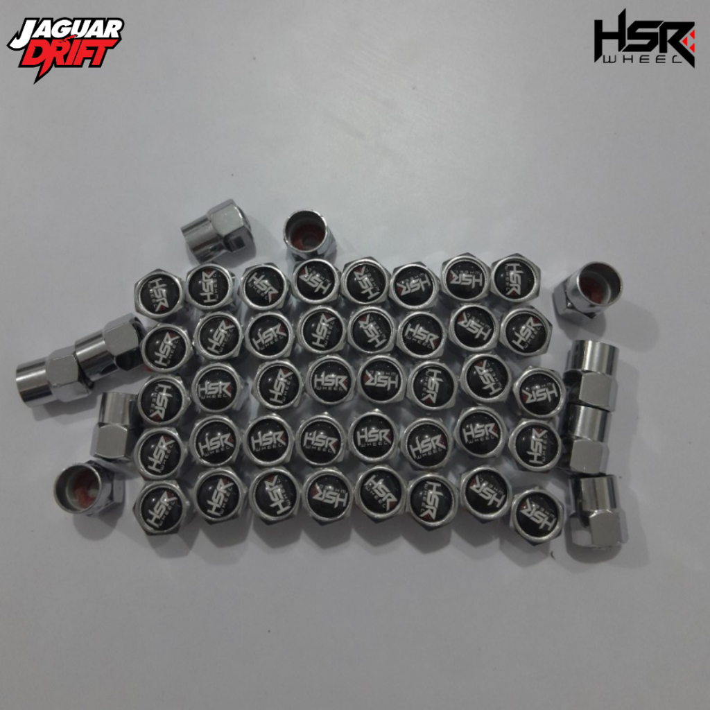 Tutup Pentil Ban Mobil Motor Variasi / Pariasi Logo Hsr