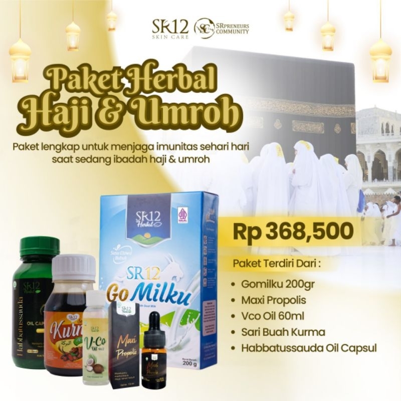 

PAKET HERBAL HAJI DAN UMROH SR12