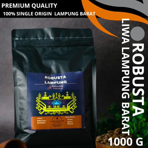 

BIJI KOPI ROBUSTA LAMPUNG (LIWA) PREMIUM QUALITY 1000 GRAM