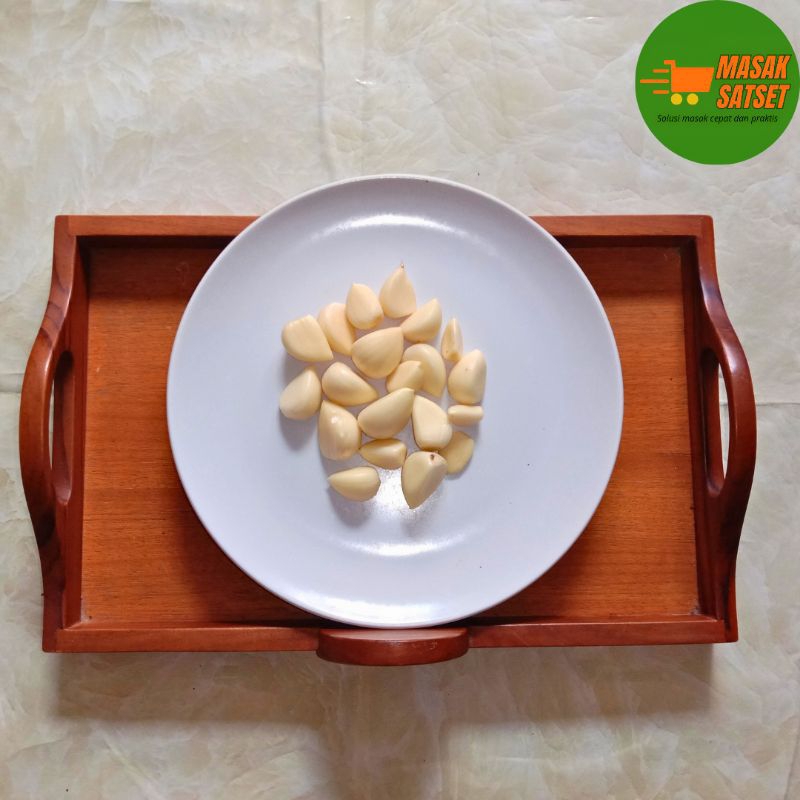 

☘️MASAK SATSET☘️ KIRIM INSTAN Bawang Putih Kupas 50gr