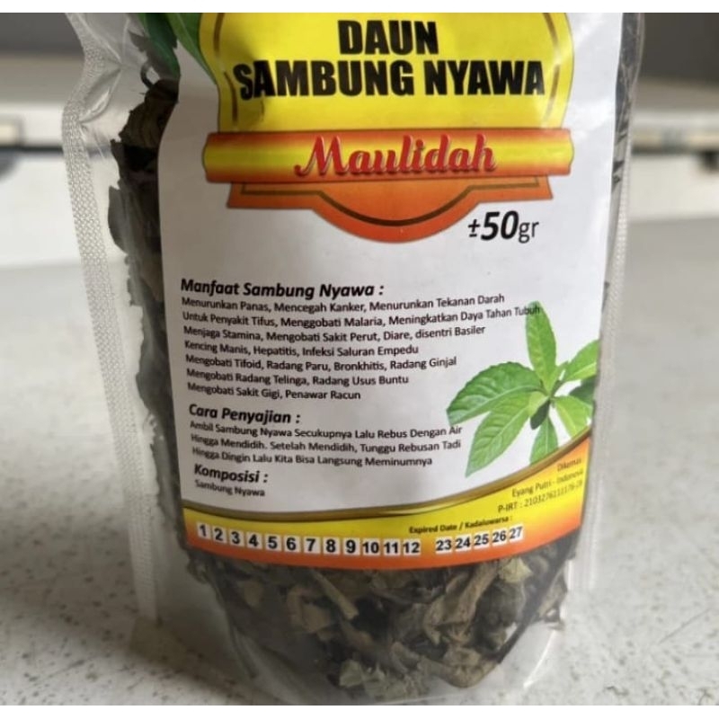 

Teh sambung nyawa aur 50gr