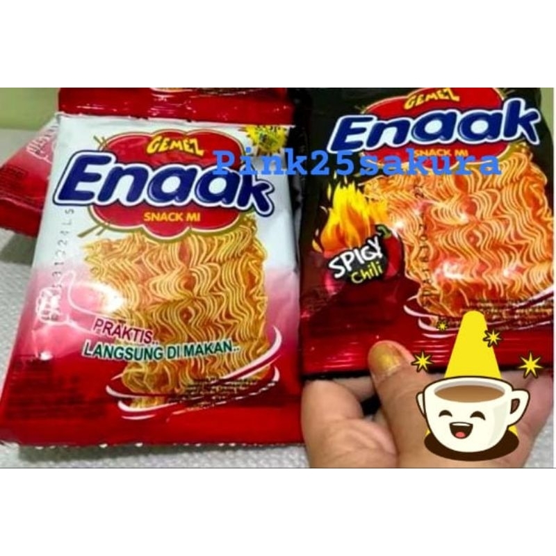 

Mie Enaak gemez renceng isi 20pcs 14gram