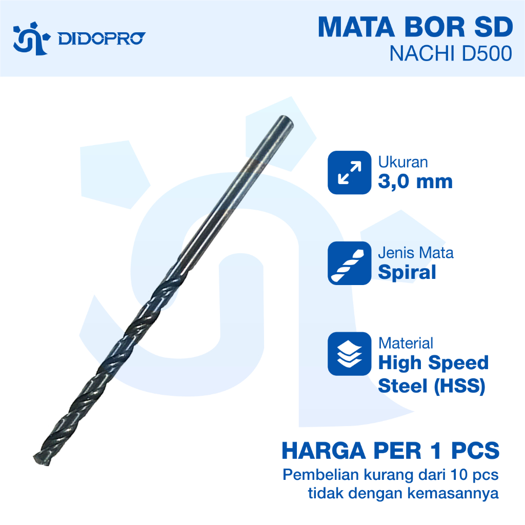 Mata Bor Besi 3mm NACHI