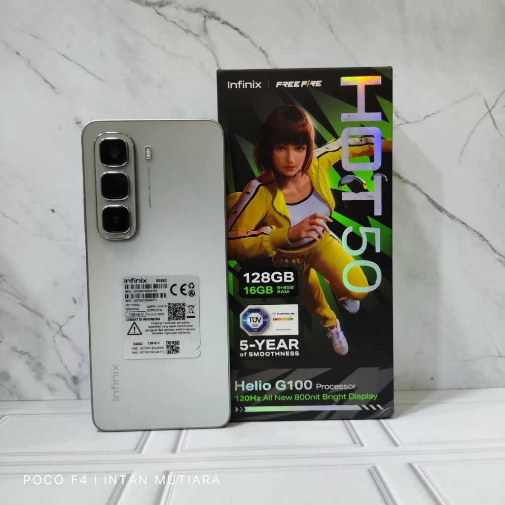 Infinix Hot 50 Ram 6/256GB| Ram 8/128GB ( Second )