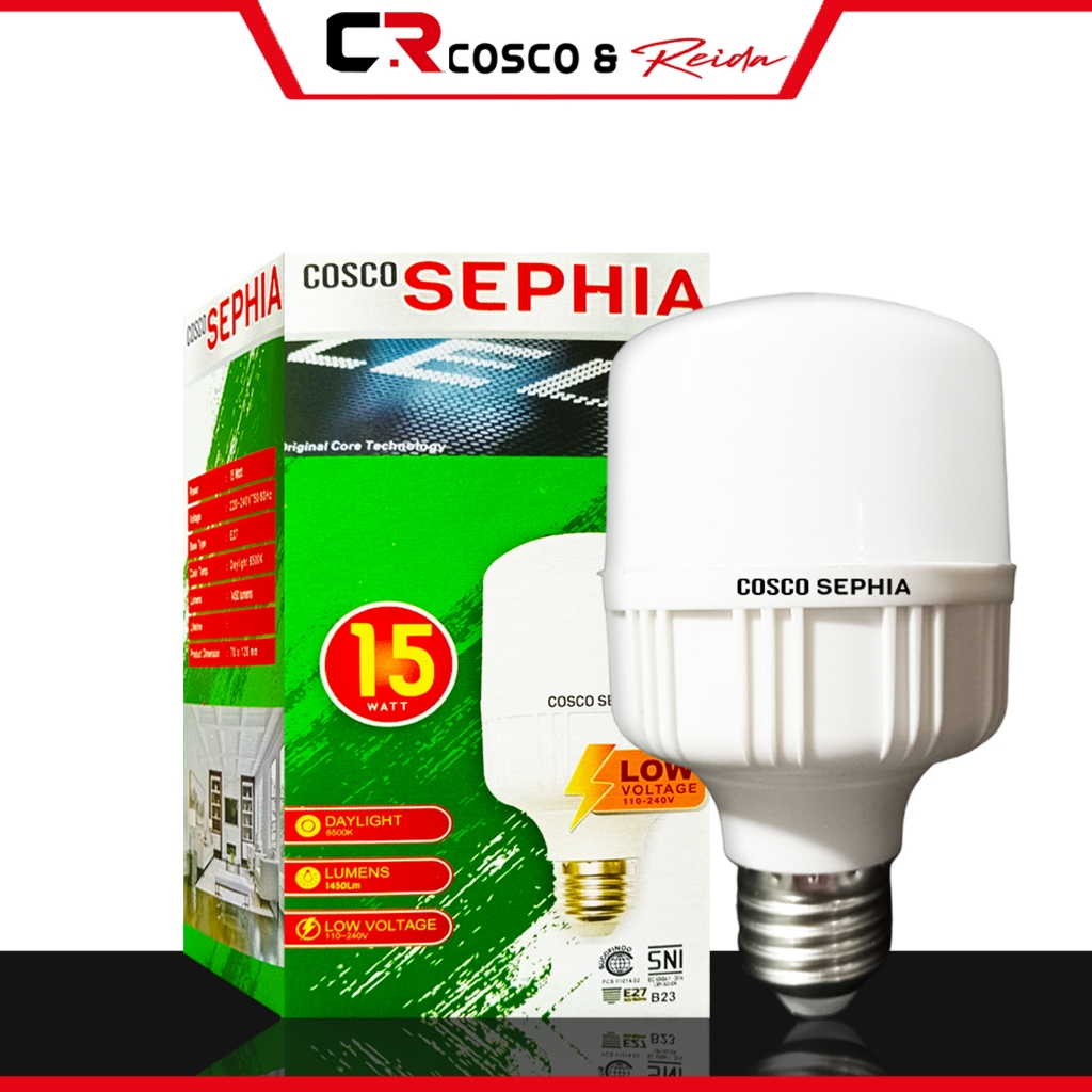 Lampu LED T-Bulb Cosco Sephia