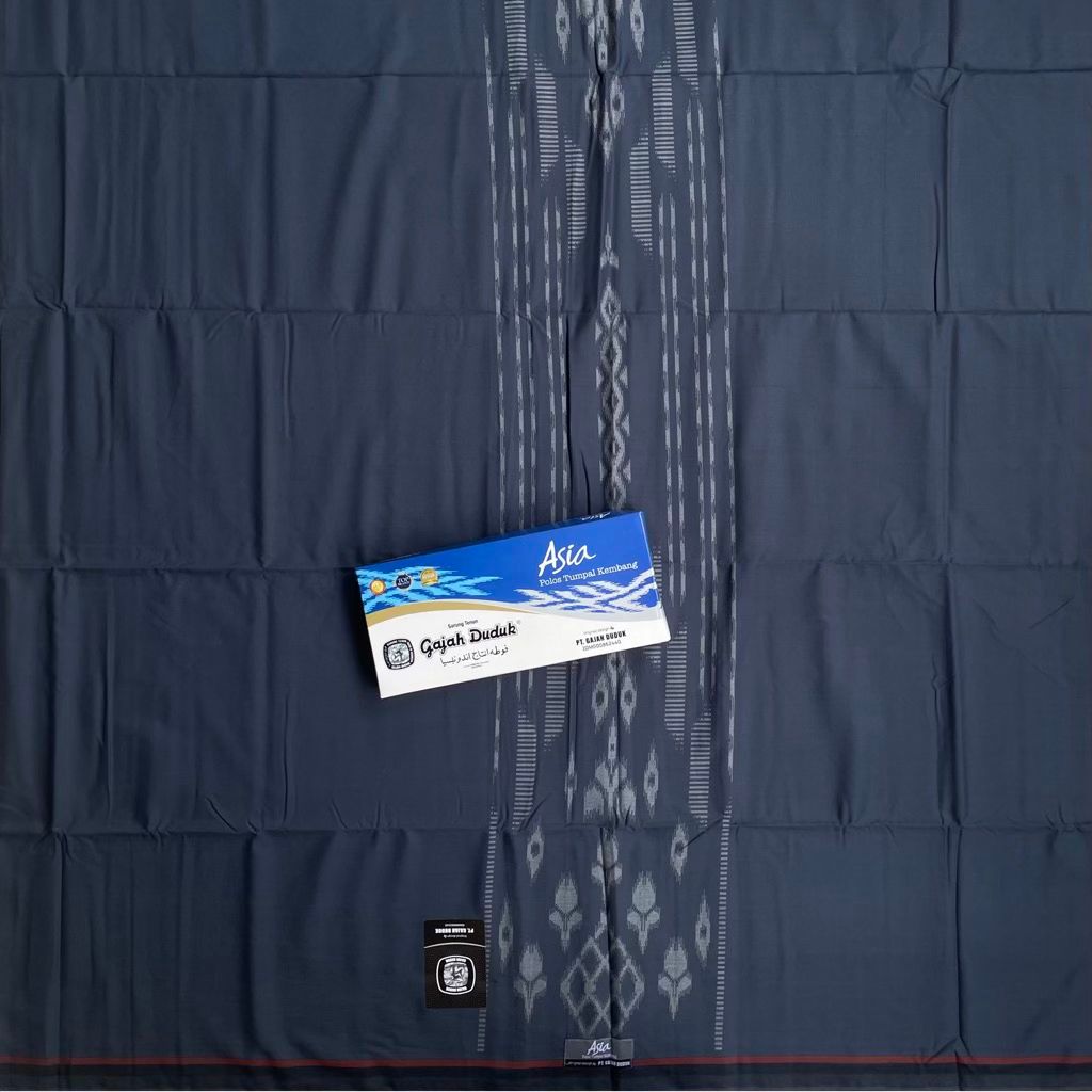 Sarung Gajah Duduk Asia Polos Tumpal Kembang Bahan Katun Rayon Premium Motif Polos Minimalis