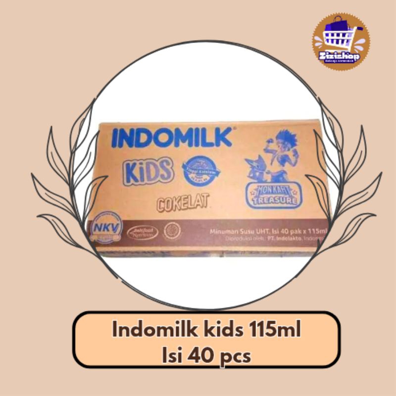 

1 KARDUS SUSU INDOMILK KIDS ISI 40 PCS KEMASAN 115ML, SUSU ANAK SUSU UHT