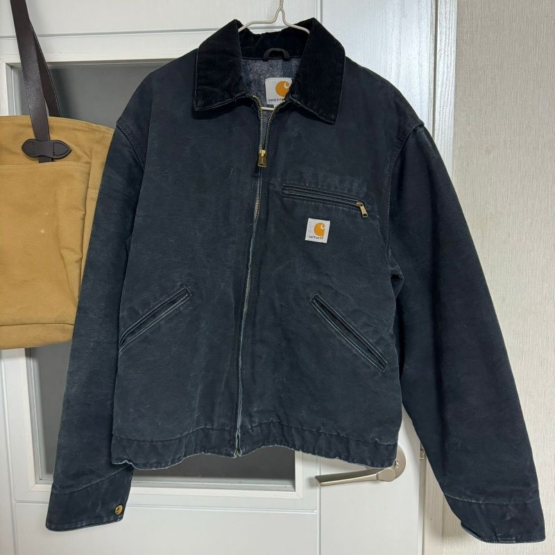 CARHARTT DETROIT JACKET J001-BLK(SOLD)