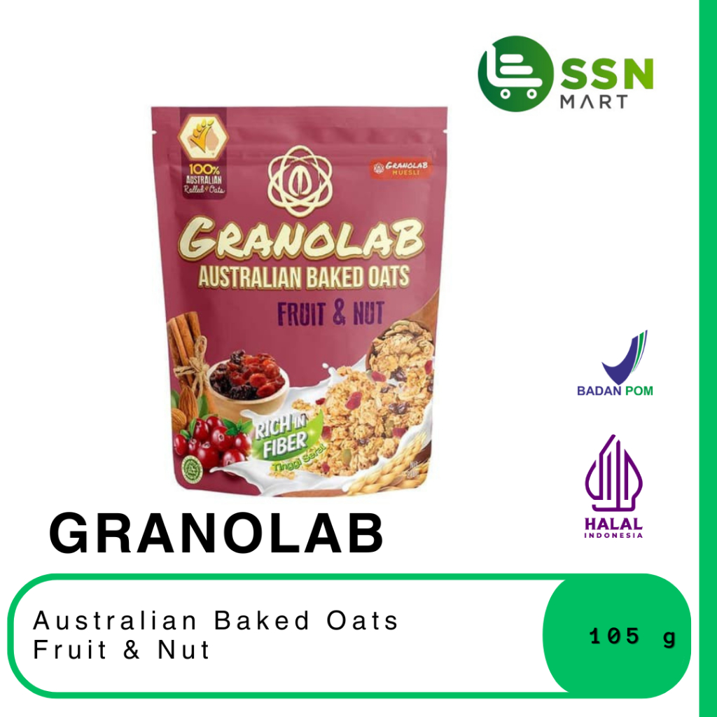 

SSNMart Granolab 105 FRUIT & NUT 105g