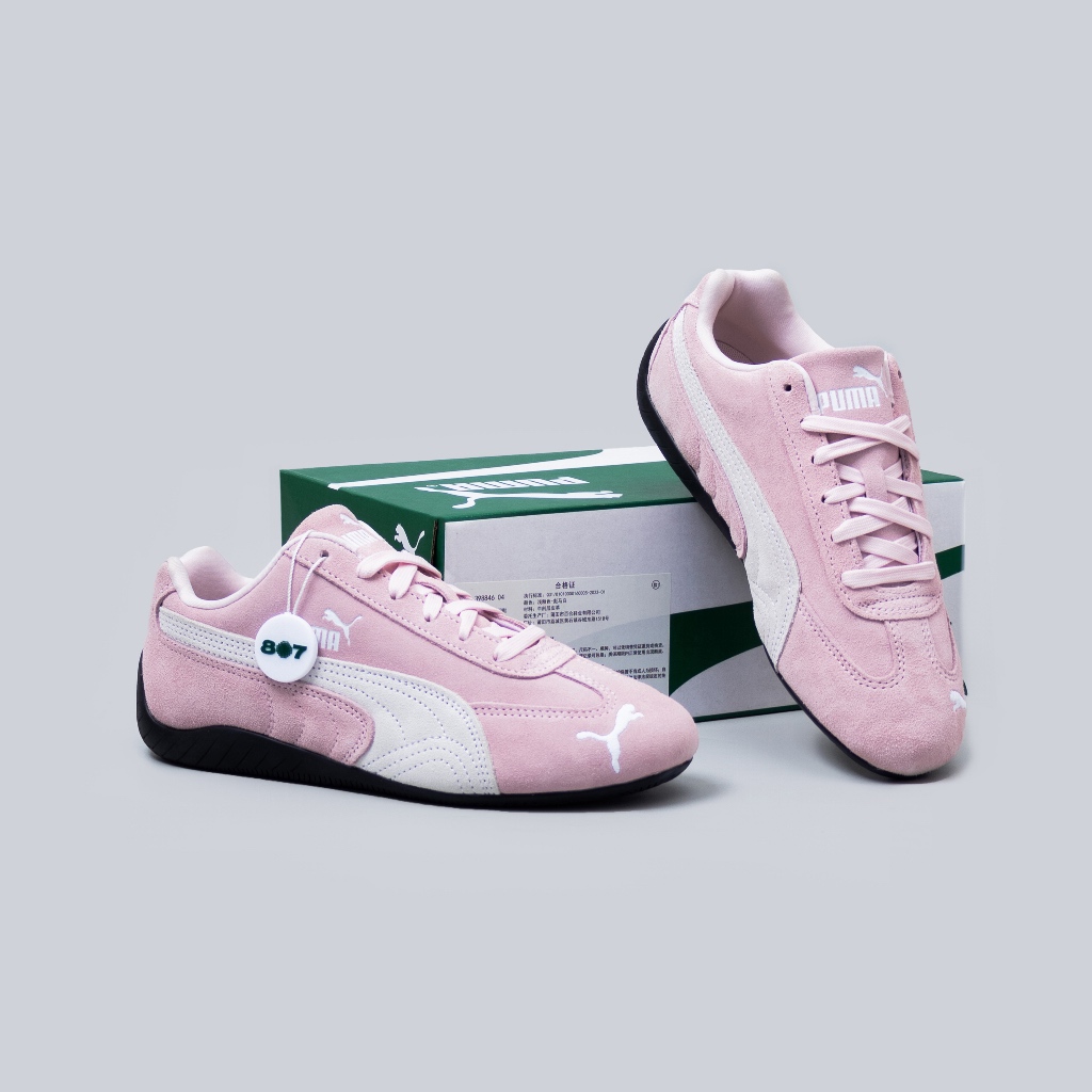 Puma Speedcat OG Pink White Suede