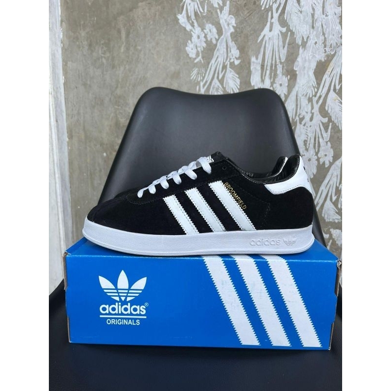 Sepatu Adidas Broomfield Black White BNIB