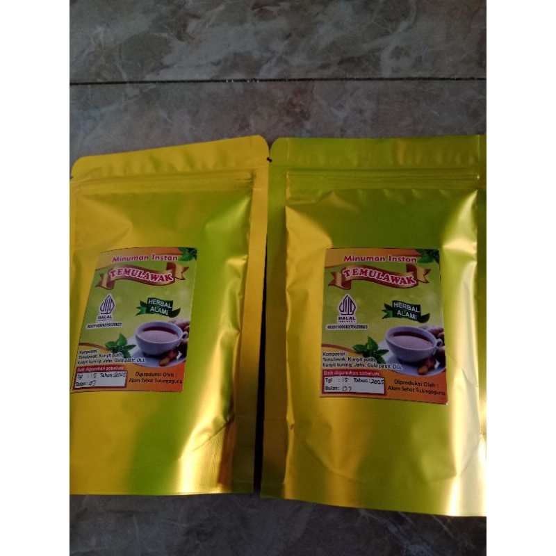 

minuman instan sari temulawak 500gr/herbal temulawak instan/temulawak bubuk non gula