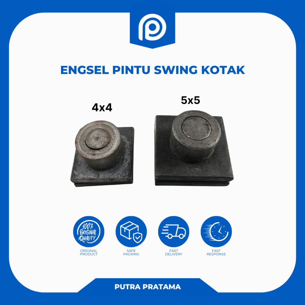 ENGSEL PINTU SWING KOTAK 4x4, 5x5 | Engsel Besi Engsel Kotak Engsel Pipa Hollow