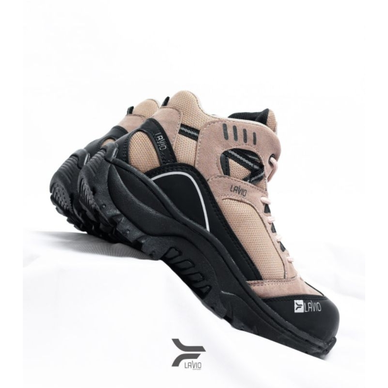 Lavio Sepatu pria  safety Lavio GALEN  jumbo  Ujung Besi Kastem Costom Sepatu