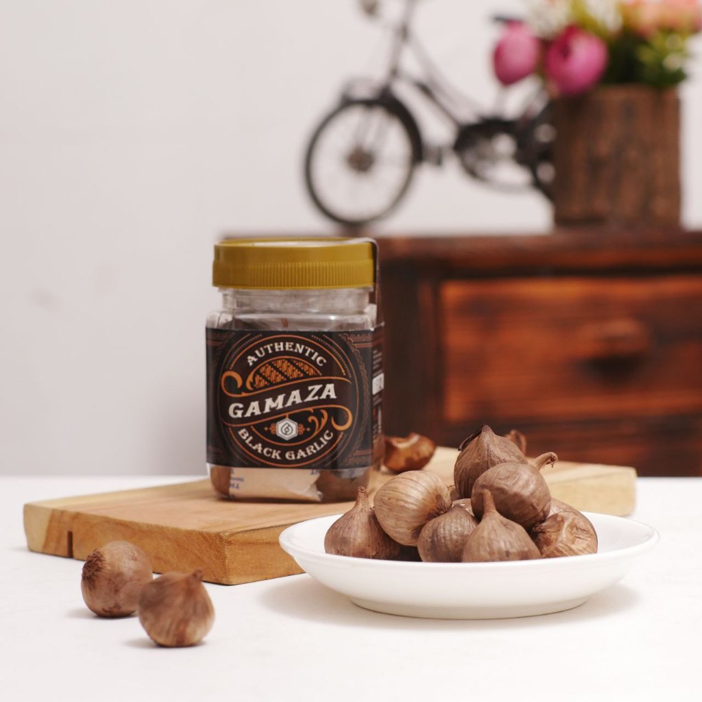 

Black Garlic Bawang Hitam Tunggal Makanan Herbal Untuk Kesehatan / Bawang Lanang Fermentasi