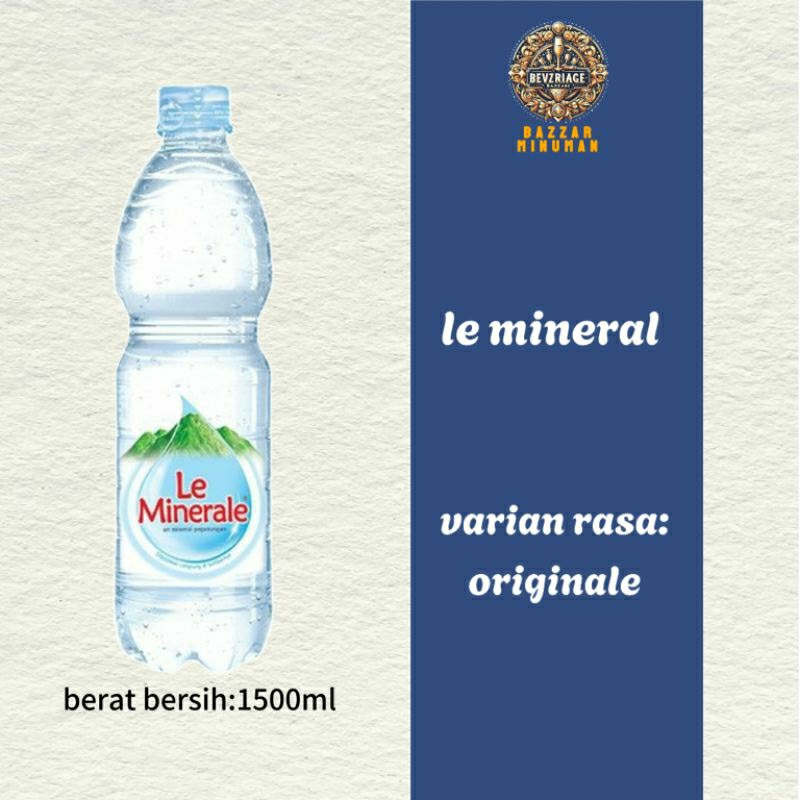 

[bisa COD] Le minerale (paket keluarga) tersedia berbagai ukuran