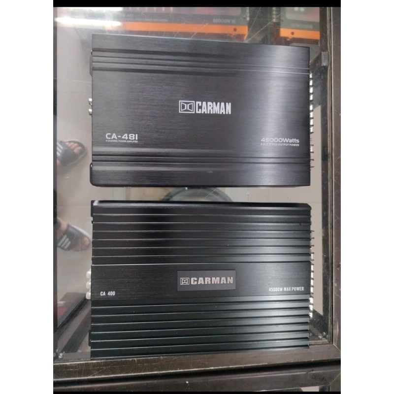 Power Mobil Carman 4Channel Output CA 481 Mosfet Power Amplifier 4Channel dan Power Mobil Carman 4ch
