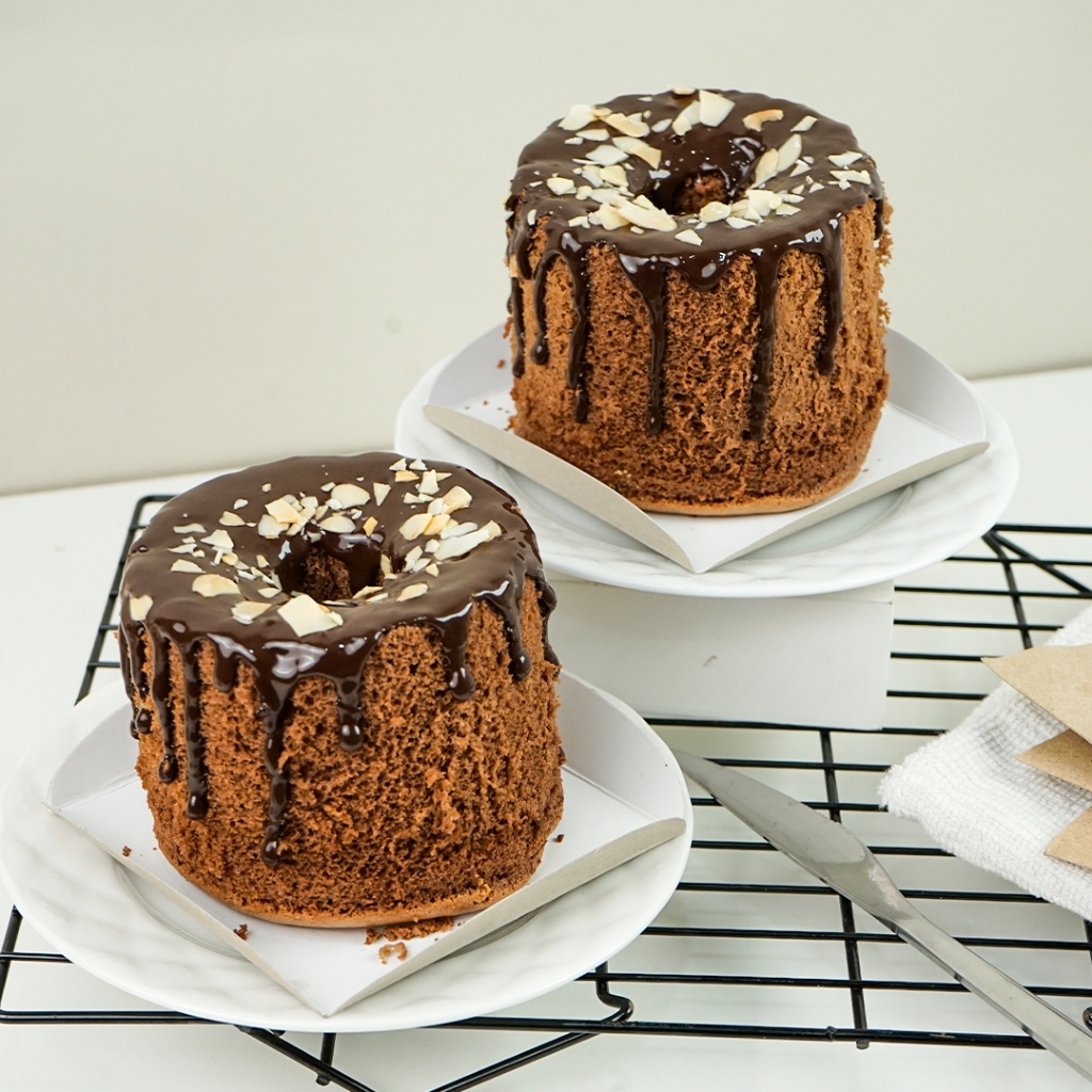 

Mini Chiffon Cake - 2 Variant Rasa | Hadiah | Hampers