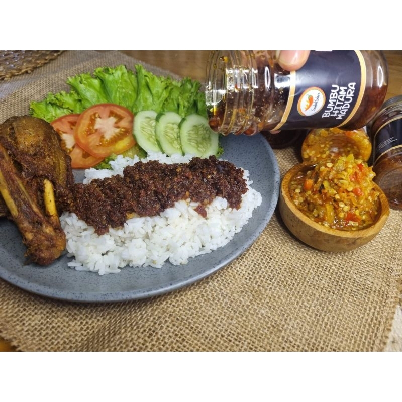 

BUMBU HITAM BEBEK MADURA -- SAMBAL SELERA