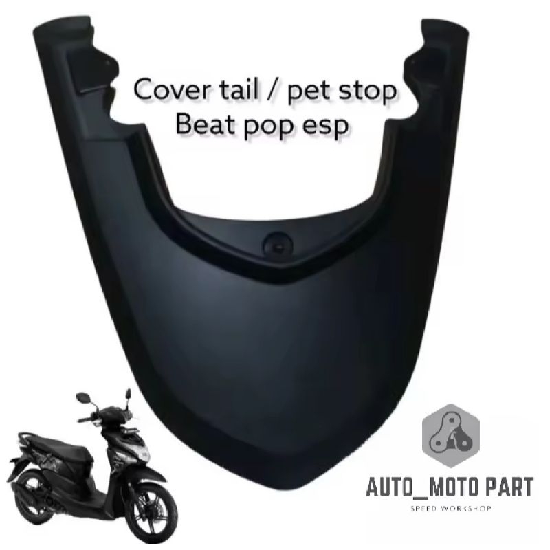 Tutup bodi tutup Cover Belakang Tutup lampu Belakang Honda Beat Pop