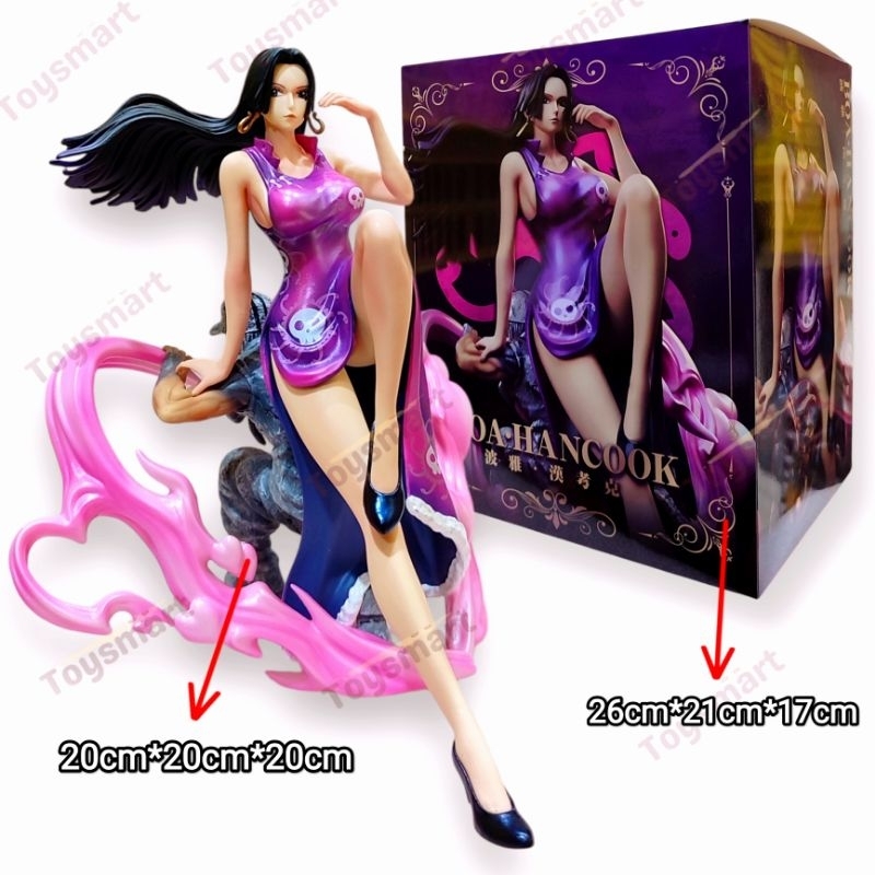 Action Figure Boa Hancok Duduk Statue One Piece Boa Hancok Anime