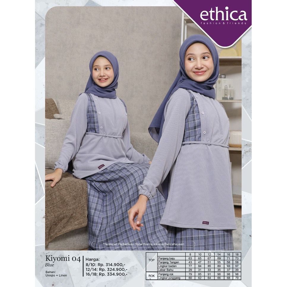 Ethica Baju Setelan Anak Wanita Remaja Kiyomi 04