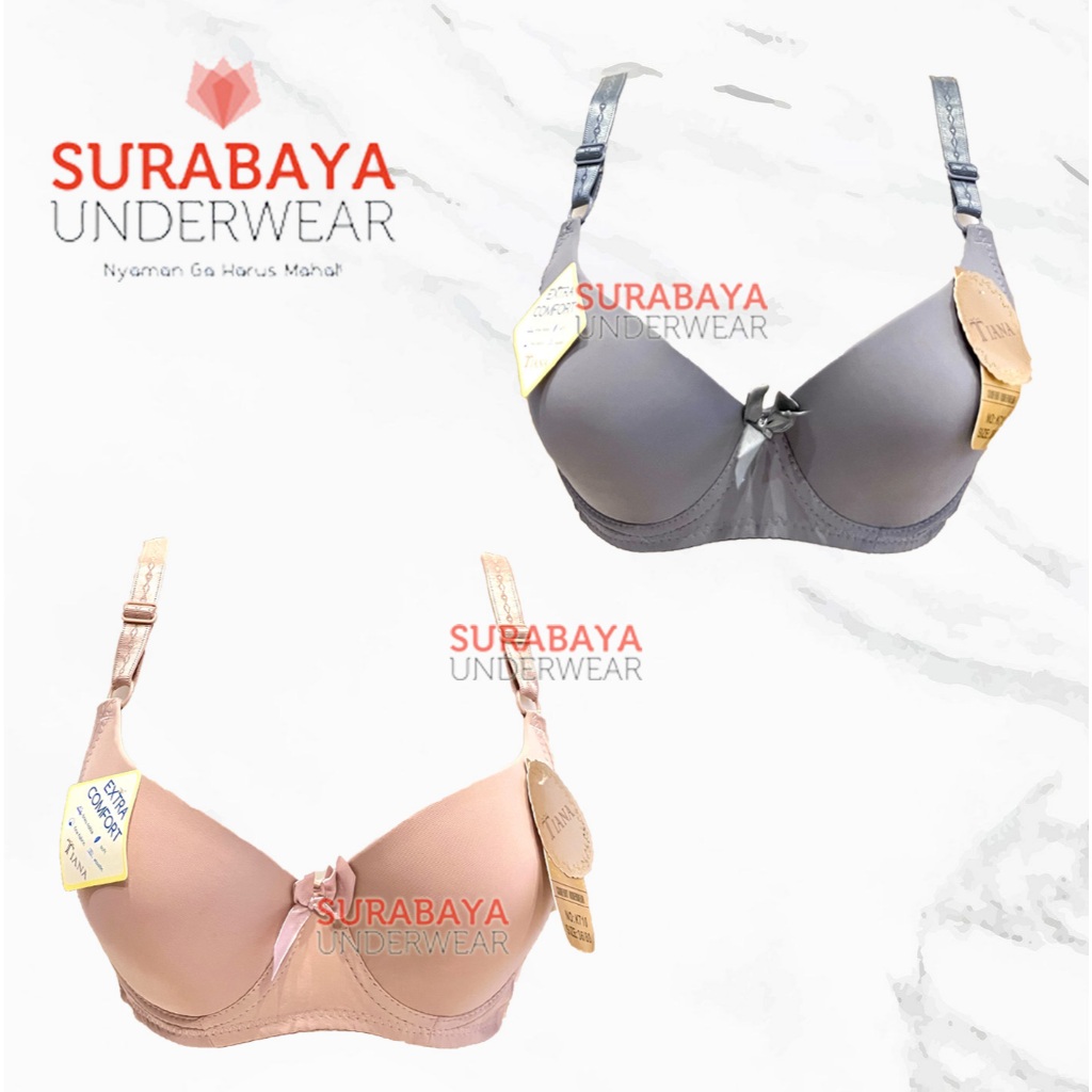 BRA / BH BERKAWAT KAIT 3 BAHAN ADEM POLOS CUP C PUSH UP BRA